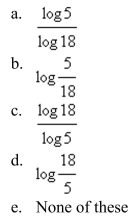 Rewrite the logarithm as a ratio of common logarithms.