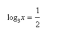 Solve for . Approximate the result to three decimal places.