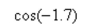 Find the value of given trigonometric function. Round your answer to four decimal places.    <div style=padding-top: 35px> 