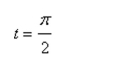 Find the point   on the unit circle that corresponds to the real number t. (Round your answer to one decimal place.)    <div style=padding-top: 35px> 