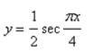 State the period of the function.    <div style=padding-top: 35px> 