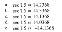 Find the value of given trigonometric function. Round your answer to four decimal places.    <div style=padding-top: 35px> 