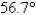 <strong>Determine the angle between the diagonal of a cube and its edge, as shown in the fig- ure, where   . Round your answer to one decimal place.  </strong> A)   B)   C)   D)   E)   <div style=padding-top: 35px> 