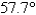 <strong>Determine the angle between the diagonal of a cube and its edge, as shown in the fig- ure, where   . Round your answer to one decimal place.  </strong> A)   B)   C)   D)   E)   <div style=padding-top: 35px> 