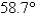 <strong>Determine the angle between the diagonal of a cube and its edge, as shown in the fig- ure, where   . Round your answer to one decimal place.  </strong> A)   B)   C)   D)   E)   <div style=padding-top: 35px> 