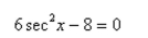Solve the following equation.
