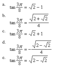 Use the half-angle formulas to determine the exact value of the given trigonometric expression.