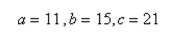 Use the law of Cosines to solve the given triangle. Round your answer to two decimal places.