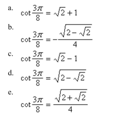 Use the half-angle formulas to determine the exact value of the given trigonometric expression.