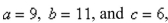 Given , use the Law of Cosines to solve the triangle for the value of C. Round answer to two decimal places.