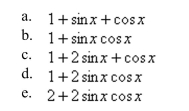 Perform the multiplication and use the fundamental identities to simplify.