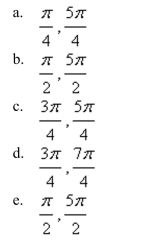 Find all solutions of the following equation in the interval .