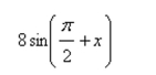 Simplify the expression algebraically.
