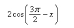 Simplify the following expression algebraically.