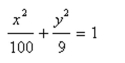 Find the Eccentricity of the conic.