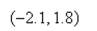 A point in polar coordinates is given. Convert the point to rectangular coordinates. Round your answers to one decimal places.