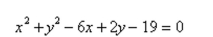 <strong>Select the graph of the equation as a circle, a parabola, an ellipse, or a hyperbola. </strong> A) Circle B) Parabola C) Ellipse D) Hyperbola E) None of the above