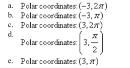 A point in rectangular coordinates is given. Convert the point to polar coordinates.