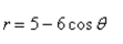 Select the graph of the polar equation using symmetry, zeros, maximum r-values, and any other additional points.