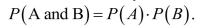 If two events, A and B, are mutually exclusive, then