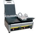 <strong>Which four of these items of equipment can be used to grill food?</strong> A) B) C) D) E) F)
