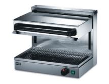 <strong>Which four of these items of equipment can be used to grill food?</strong> A) B) C) D) E) F)