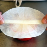 <strong>What cooking method is this being prepared for? </strong> A) Boiling B) Deep poaching C) Steaming D) Shallow poaching