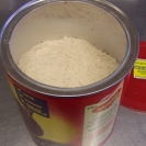<strong>Which one of the following is the most important point to follow when using a dried sauce mix such as this? </strong> A) Stir the powder well before using. B) Let the tin come to room temperature before using. C) Sieve the powder before using. D) Weigh the amount correctly.