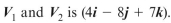 sum of orthogonal vectors . A unit vector along is Vector is: