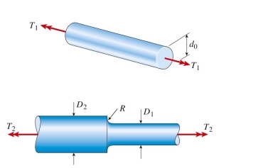 Bending stresses, combined stress, composite sections (A) 0.9 (B) 1.2 (C) 1.4 (D) 2.1