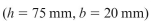 A simply supported steel beam of length L 5 1.5 m and rectangular cross section ( carries a uniform load of 48 kN/m that includes its own weight. The maximum transverse shear stress on the cross section at 0.25 m from the left support is approximately:
