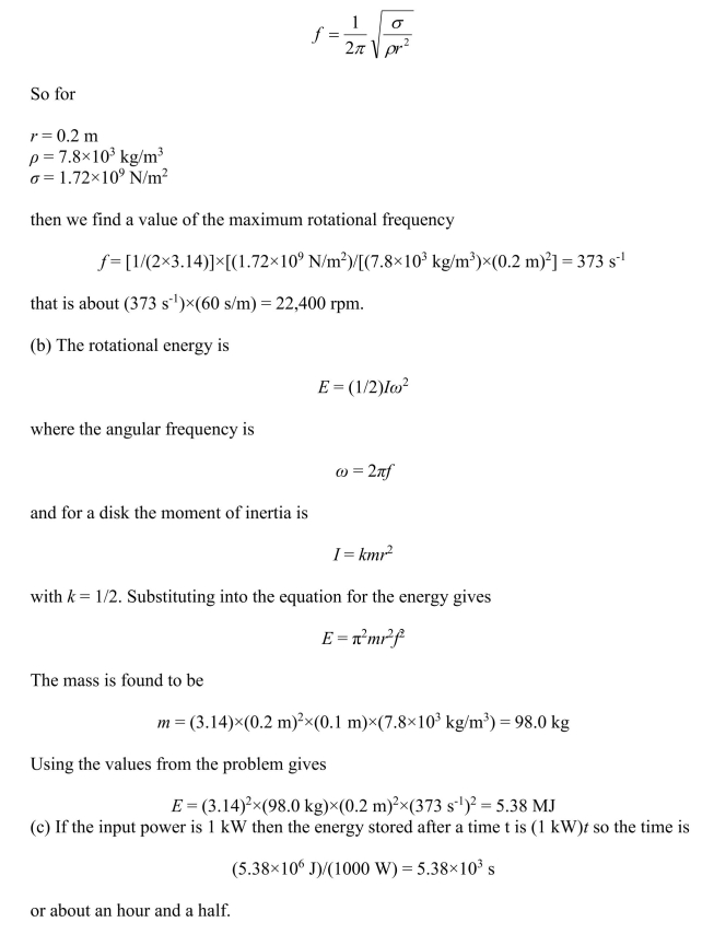 (a) From equation (18.10)   so  