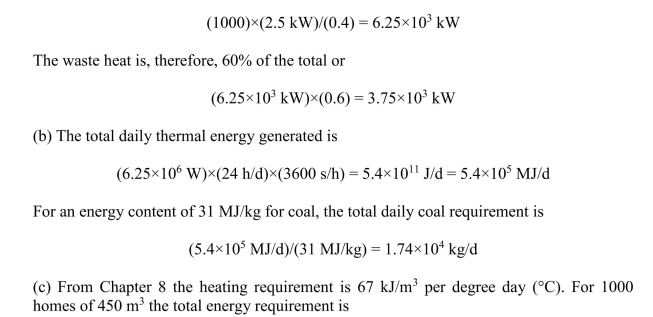 (a) The total thermal energy generated is