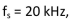 When the sampling frequency the time required for a 10-bit staircase quantizer to make a comparison is