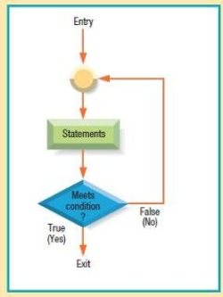 <strong> The figure above shows the ____ control structure.</strong> A) do until B) do while C) if-then-else D) case