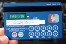 <strong> The accompanying figure shows a(n) ____ credit card.</strong> A) B2B B) B₂C C) VND D) OTP