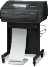 <strong> The accompanying figure shows a(n) ____ printer.</strong> A) dot-matrix B) ink-jet C) laser D) thermal