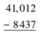 Subtract. -