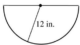 For Next Problems, find the area of each figure. -