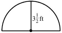 in the next problems, find the area of each figure. - 