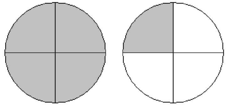 <strong>Identify a fraction or mixed number that represents the shaded part of the figure. - </strong> A) 1 \frac{1}{4} B) \frac{5}{8} C) \frac{3}{5} D) 1 \frac{2}{3}