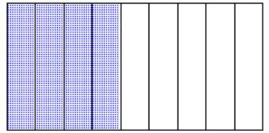 <strong>Draw a diagram to represent the number. - \frac{3}{9} </strong> A) B) C) D)