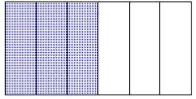 <strong>Draw a diagram to represent the number. - \frac{4}{6} </strong> A) B) C) D)