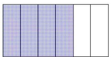 <strong>Draw a diagram to represent the number. - \frac{4}{6} </strong> A) B) C) D)