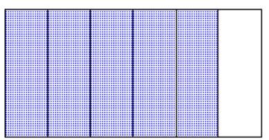 <strong>Draw a diagram to represent the number. - \frac{4}{6} </strong> A) B) C) D)