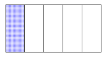 <strong>Draw a diagram to represent the number. - \frac{5}{5} </strong> A) B) C) D)