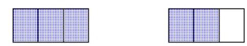<strong>Draw a diagram to represent the number. - \frac{5}{3} </strong> A) B) C) D)