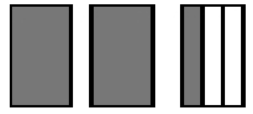 <strong>Draw a diagram to represent the number. - 2 \frac{1}{3} </strong> A) B) C) D)