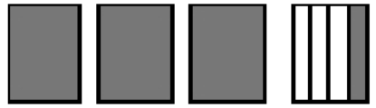 <strong>Draw a diagram to represent the number. - 3 \frac{3}{4} </strong> A) B) C) D)