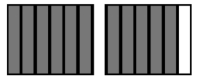 <strong>Draw a diagram to represent the number. - \frac{11}{6} </strong> A) B) C) D)